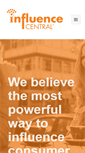 Mobile Screenshot of influence-central.com